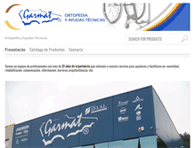 Tablet Screenshot of garmat.org
